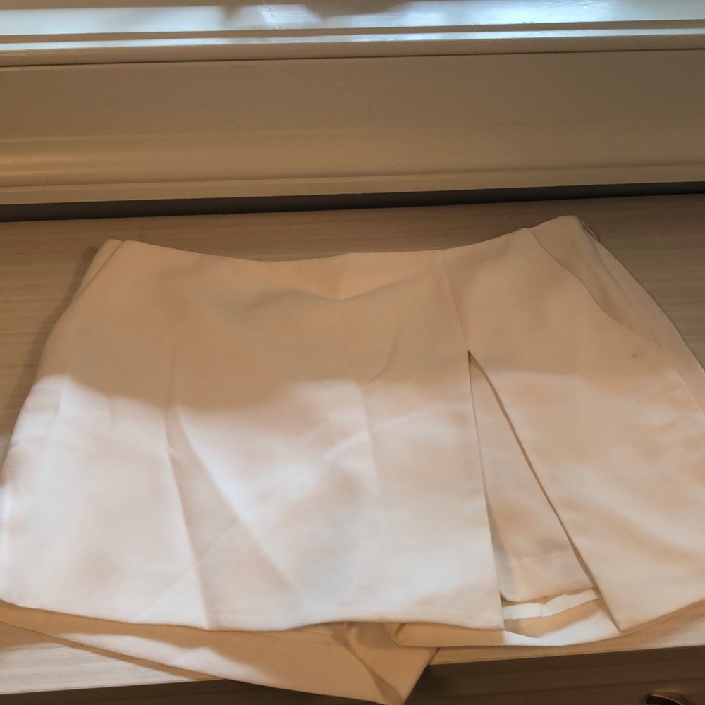 White Skorts